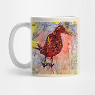 Red Bird Mug